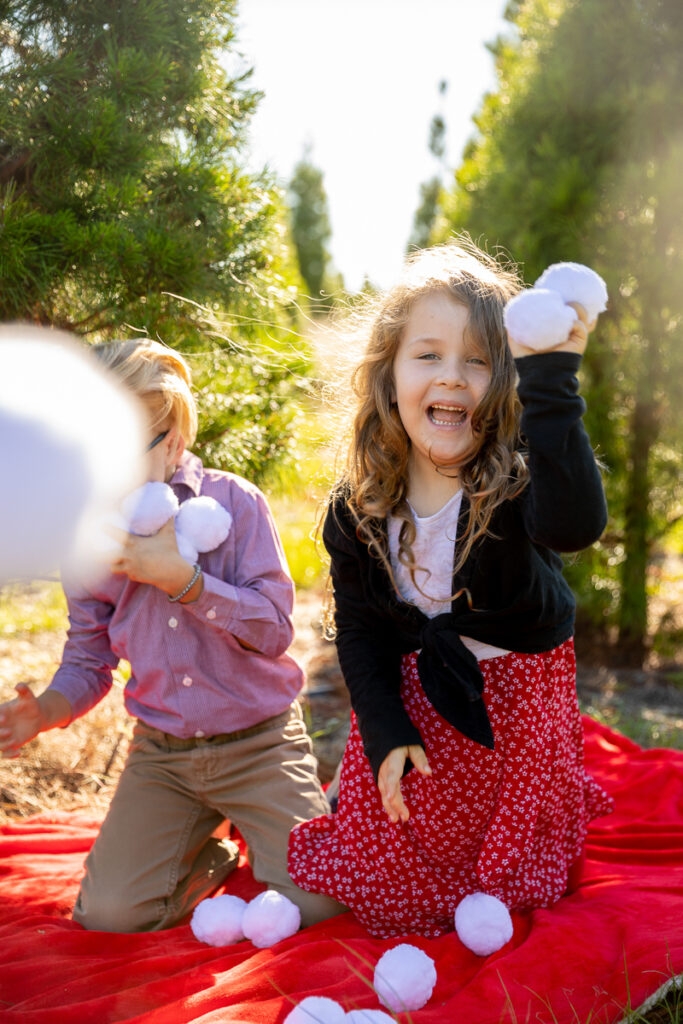 Christmas Tree Farm Portraits Orlando