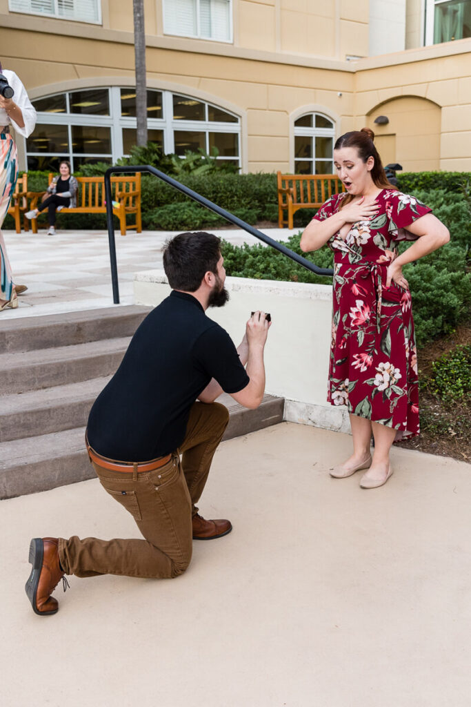 surprise marriage proposal