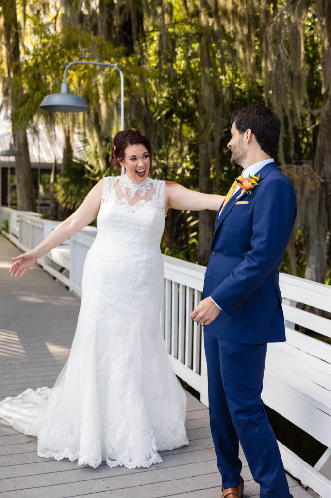 Becky and Jon's music-themed Paradise Cove Orlando, Florida Wedding | Orlando Wedding Photographer Lori Barbely